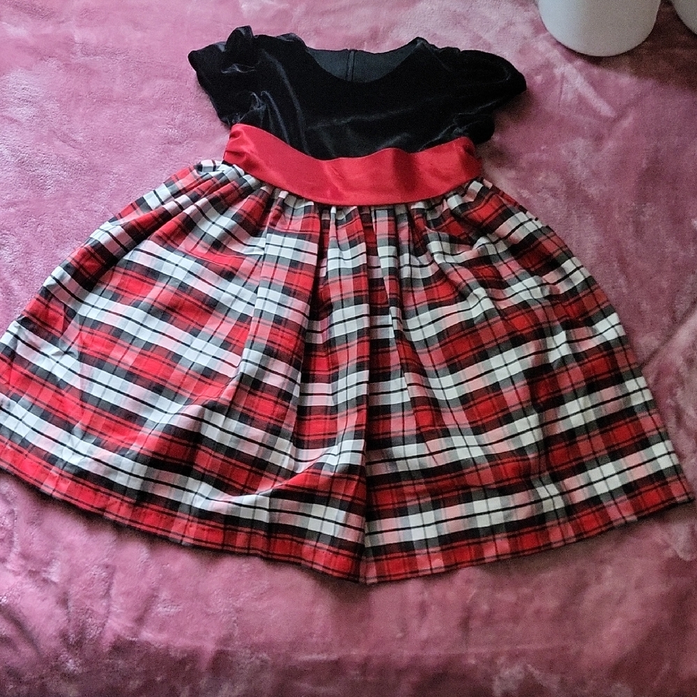 Jayne Copeland Black Velvet Dress